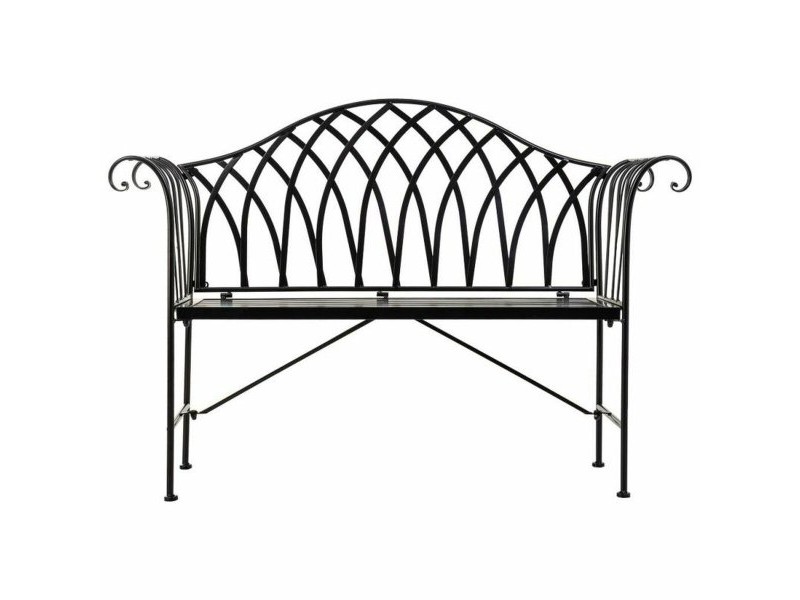 Пейка Alexandra House Living Черен Желязо 50 x 88 x 110 cm