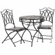Комплект от маса с 2 стола Alexandra House Living Черен 60 x 75 x 60 cm Комплект от маса с 2 стола Alexandra House Living Черен 60 x 75 x 60 cm