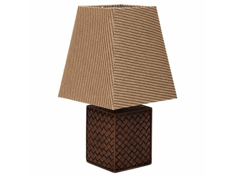 Настолна лампа Alexandra House Living Кафяв Полирезин 220-240 V 13 x 24 x 13 cm