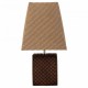 Настолна лампа Alexandra House Living Кафяв Полирезин 220-240 V 13 x 24 x 13 cm