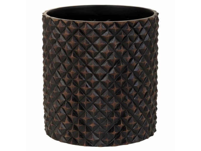 Саксия Alexandra House Living Кафяв Полирезин 20 x 20 x 20 cm