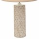 Настолна лампа Alexandra House Living Бежов Полирезин 220-240 V 14 x 51 x 14 cm
