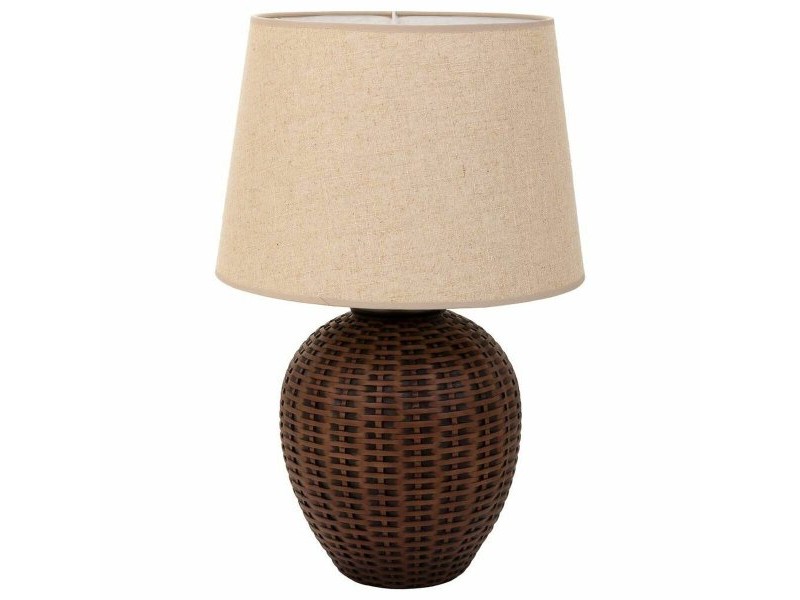 Настолна лампа Alexandra House Living Кафяв Полирезин 220-240 V 27 x 40 x 27 cm