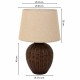 Настолна лампа Alexandra House Living Кафяв Полирезин 220-240 V 27 x 40 x 27 cm