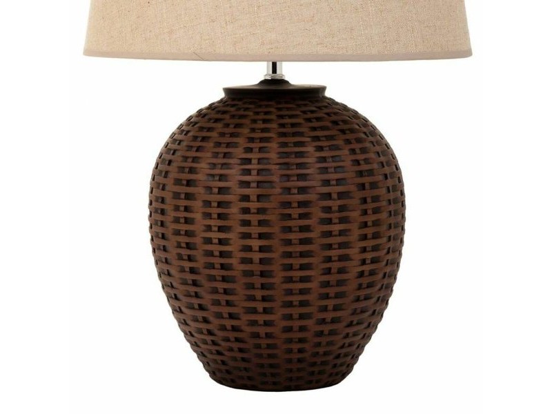 Настолна лампа Alexandra House Living Кафяв Полирезин 220-240 V 27 x 40 x 27 cm