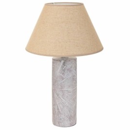 Настолна лампа Alexandra House Living Сребро Полирезин 220-240 V 14 x 51 x 14 cm