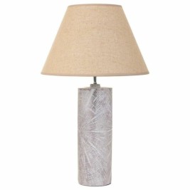 Настолна лампа Alexandra House Living Сребро Полирезин 220-240 V 14 x 51 x 14 cm