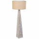 Лампион Alexandra House Living Бял 220-240 V 20 x 122 x 20 cm