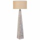 Лампион Alexandra House Living Бял 220-240 V 20 x 122 x 20 cm