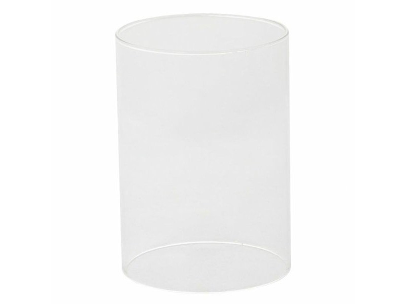 Поставка за свещ Alexandra House Living Злато Cтъкло Желязо 19 x 43 x 19 cm