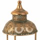 Поставка за свещ Alexandra House Living Злато Cтъкло Желязо 19 x 42 x 19 cm Поставка за свещ Alexandra House Living Злато Cтъкло Желязо 19 x 42 x 19 cm