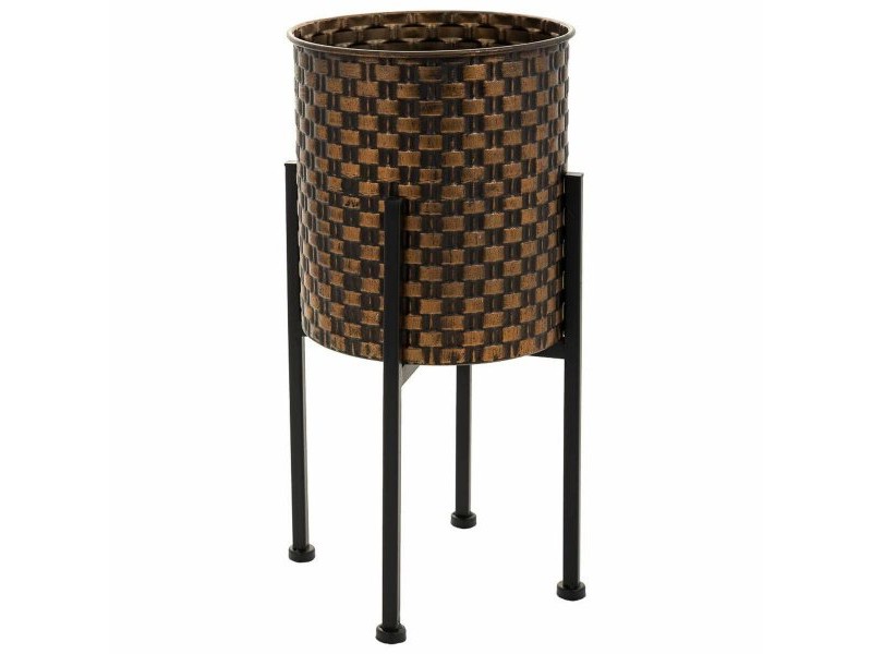 Саксия Alexandra House Living Злато Желязо 21 x 43 x 21 cm