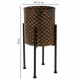 Саксия Alexandra House Living Злато Желязо 21 x 43 x 21 cm