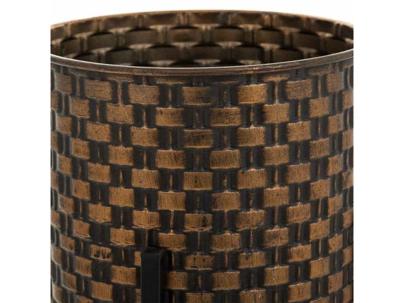 Саксия Alexandra House Living Злато Желязо 21 x 43 x 21 cm