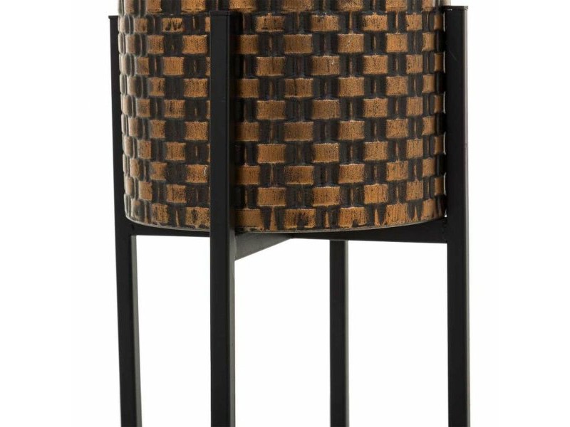 Саксия Alexandra House Living Злато Желязо 21 x 43 x 21 cm