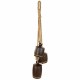 Звънец Alexandra House Living Кафяв Въже Желязо 12 x 81 x 20 cm