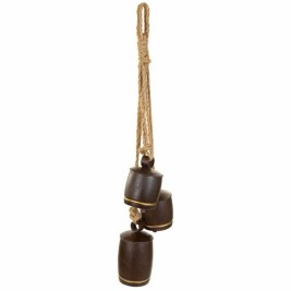 Звънец Alexandra House Living Кафяв Въже Желязо 12 x 81 x 20 cm