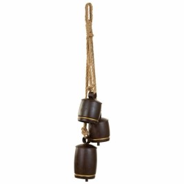 Звънец Alexandra House Living Кафяв Въже Желязо 12 x 81 x 20 cm