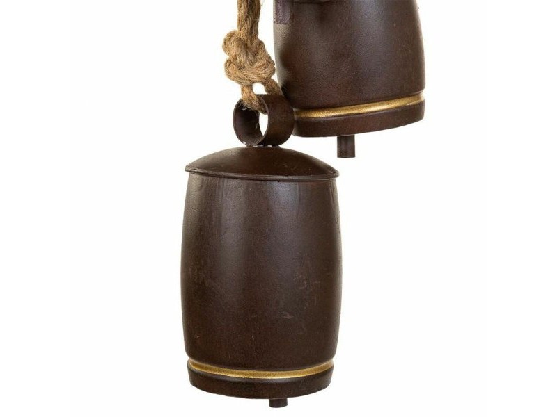 Звънец Alexandra House Living Кафяв Въже Желязо 12 x 81 x 20 cm
