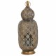 Поставка за свещ Alexandra House Living Злато Cтъкло Желязо 21 x 55 x 21 cm Поставка за свещ Alexandra House Living Злато Cтъкло Желязо 21 x 55 x 21 cm