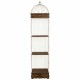 Лавица Alexandra House Living Бял Метал Дървен MDF 31 x 172 x 41 cm