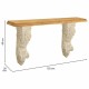 Рафтове Alexandra House Living Бял Ела Магнезиев оксид 20 x 60 x 120 cm