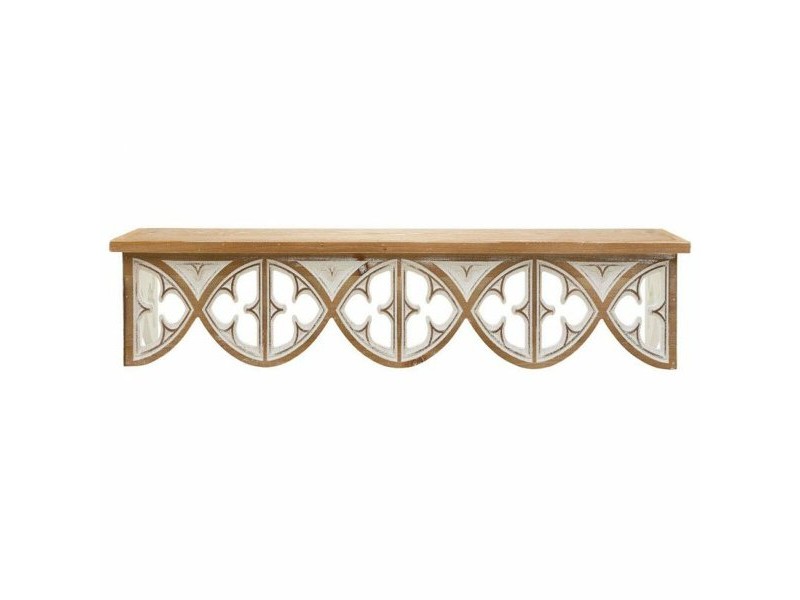 Рафтове Alexandra House Living Кафяв Cмърч Дървен MDF 18 x 17 x 80 cm