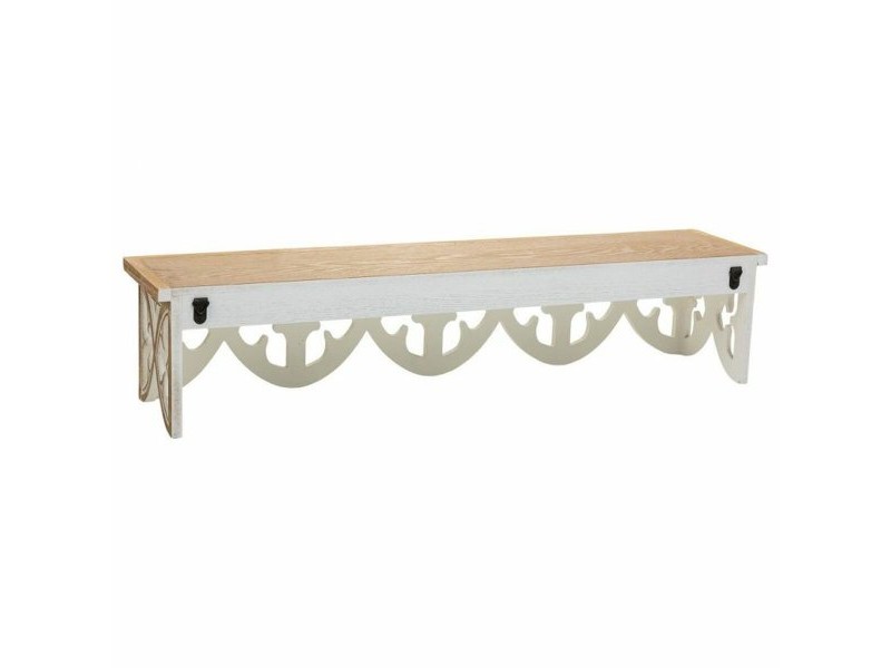 Рафтове Alexandra House Living Кафяв Cмърч Дървен MDF 18 x 17 x 80 cm