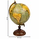 Глобус Alexandra House Living Кафяв хартия Желязо Пластмаса Дърво манго 20 x 25 x 20 cm