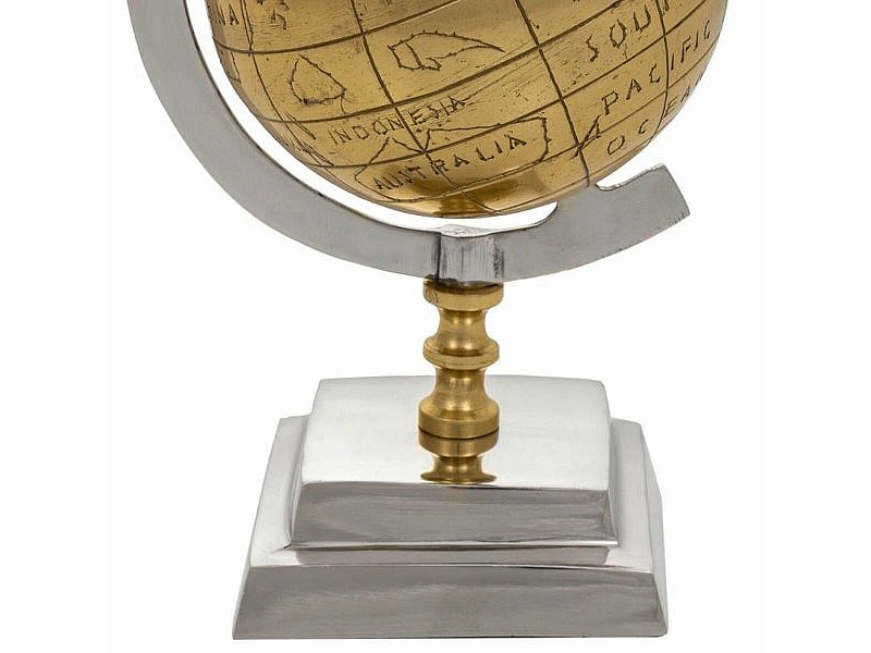 Глобус Alexandra House Living Алуминий 12 x 24 x 12 cm
