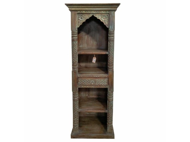 Лавица Alexandra House Living Кафяв Дърво манго 38 x 180 x 57 cm