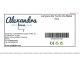 Полилей Alexandra House Living Сив Сребрист