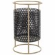 Комплект саксии Alexandra House Living Черен Метал Желязо 27 x 74 x 27 cm 3 Части