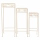 Поставка за Саксия Alexandra House Living Бял Метал Желязо 28 x 160 x 58 cm Поставка за Саксия Alexandra House Living Бял Метал Желязо 28 x 160 x 58 cm