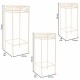 Поставка за Саксия Alexandra House Living Бял Метал Желязо 28 x 160 x 58 cm Поставка за Саксия Alexandra House Living Бял Метал Желязо 28 x 160 x 58 cm