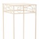 Поставка за Саксия Alexandra House Living Бял Метал Желязо 28 x 160 x 58 cm Поставка за Саксия Alexandra House Living Бял Метал Желязо 28 x 160 x 58 cm