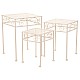 Поставка за Саксия Alexandra House Living Бял Метал Желязо 25 x 45 x 72 cm