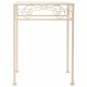 Поставка за Саксия Alexandra House Living Бял Метал Желязо 25 x 45 x 72 cm