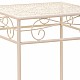 Поставка за Саксия Alexandra House Living Бял Метал Желязо 25 x 45 x 72 cm