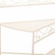 Поставка за Саксия Alexandra House Living Бял Метал Желязо 25 x 37 x 59 cm