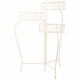 Поставка за Саксия Alexandra House Living Бял Метал Желязо 34 x 76 x 40 cm