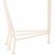 Поставка за Саксия Alexandra House Living Бял Метал Желязо 34 x 76 x 40 cm