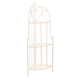 Ъглови Шкафове Alexandra House Living Бял Метал Желязо железен 30 x 38 x 30 cm