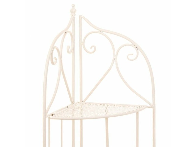 Ъглови Шкафове Alexandra House Living Бял Метал Желязо железен 30 x 38 x 30 cm
