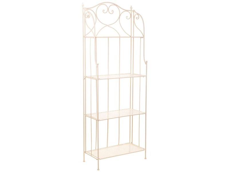 Лавица Alexandra House Living Бял Метал Желязо 28 x 70 x 28 cm