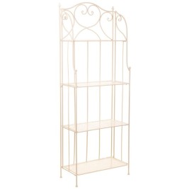 Лавица Alexandra House Living Бял Метал Желязо 28 x 70 x 28 cm