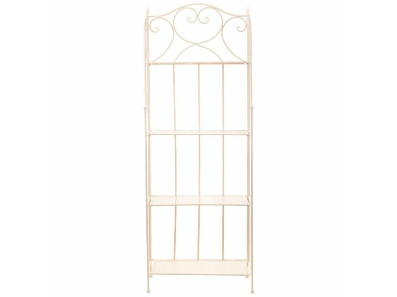 Лавица Alexandra House Living Бял Метал Желязо 28 x 70 x 28 cm