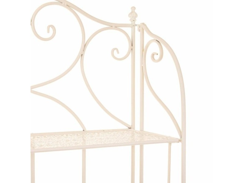 Лавица Alexandra House Living Бял Метал Желязо 28 x 70 x 28 cm