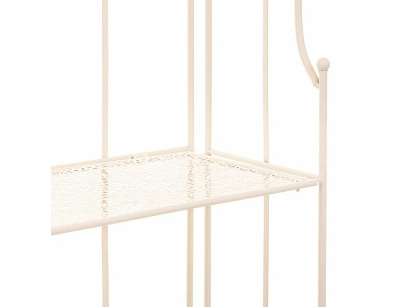 Лавица Alexandra House Living Бял Метал Желязо 28 x 70 x 28 cm