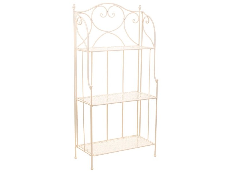 Лавица Alexandra House Living Бял Метал Желязо 30 x 70 x 30 cm